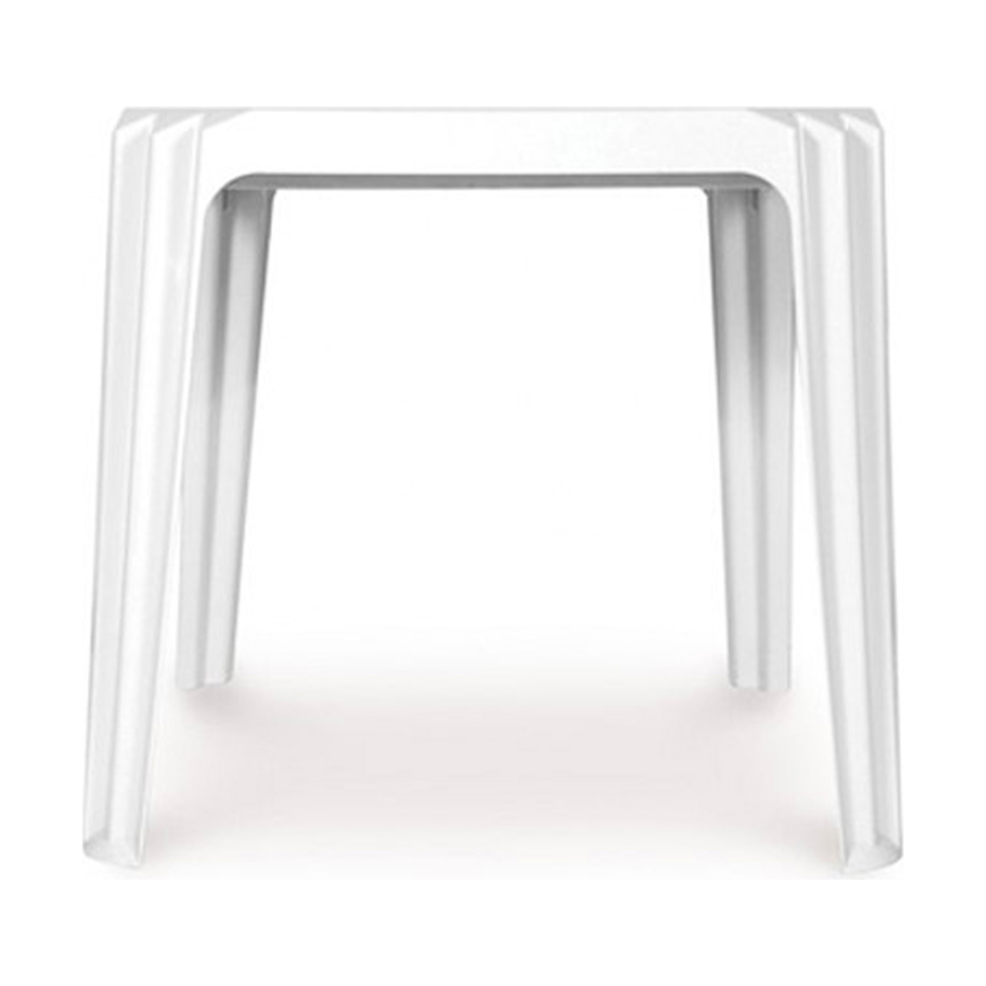 Mesa de Jardim Resina Viana Branca 75x75cm