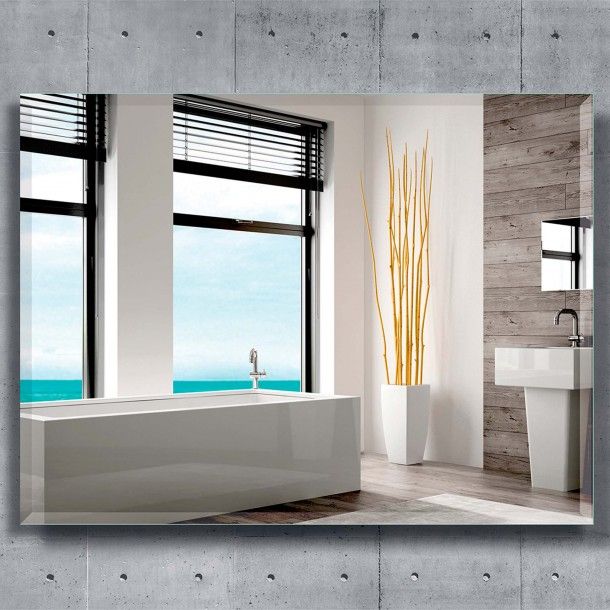 Espelho Retangular Slim 80x60cm Pyp