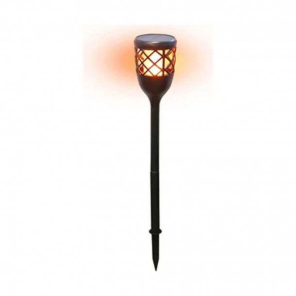 Candeeiro Solar Efeito Fogo Recarregável USB Candeeiro Solar Efeito Fogo Recarregável USB