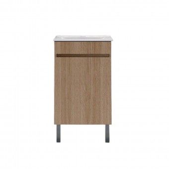 M�vel Luana 50x41cm com Lavat�rio Chene Banhoazis