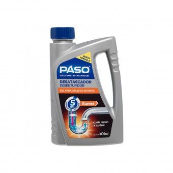 Desentupidor Canos Gel Profissional 1L Paso