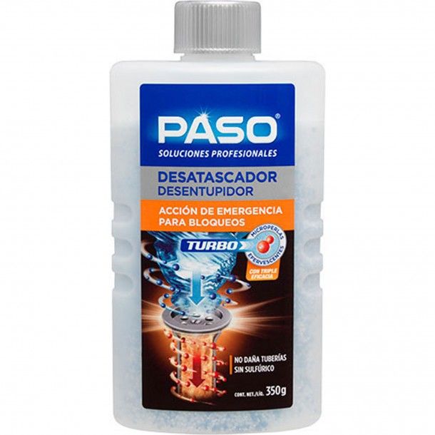 Desentupidor de Canos 350g Paso Desentupidor de Canos 350g Paso