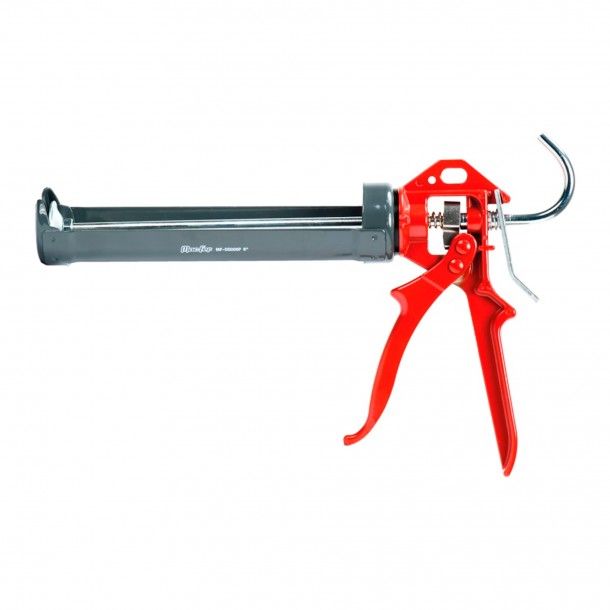 Pistola Mastik Semi Tubular Cinza 300ml Macfer Pistola Mastik Semi Tubular Cinza 300ml Macfer