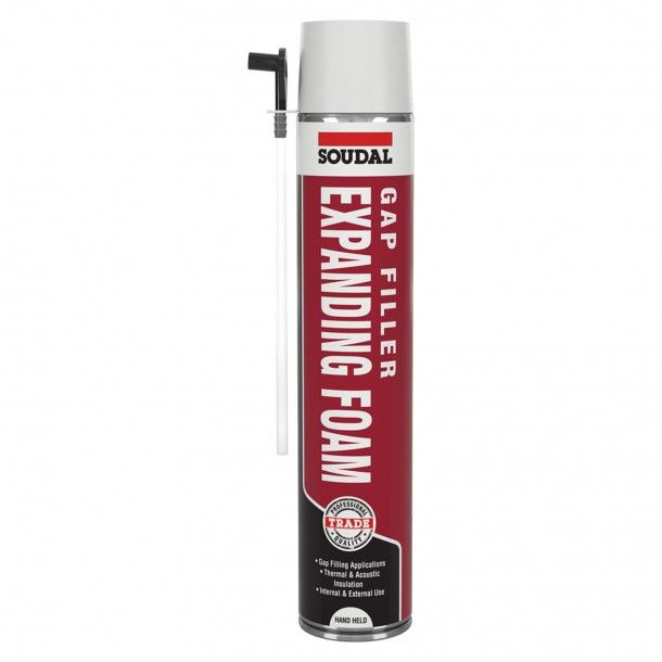 Espuma Poliuretano Champanhe 750ml Soudal Espuma Poliuretano Champanhe 750ml Soudal