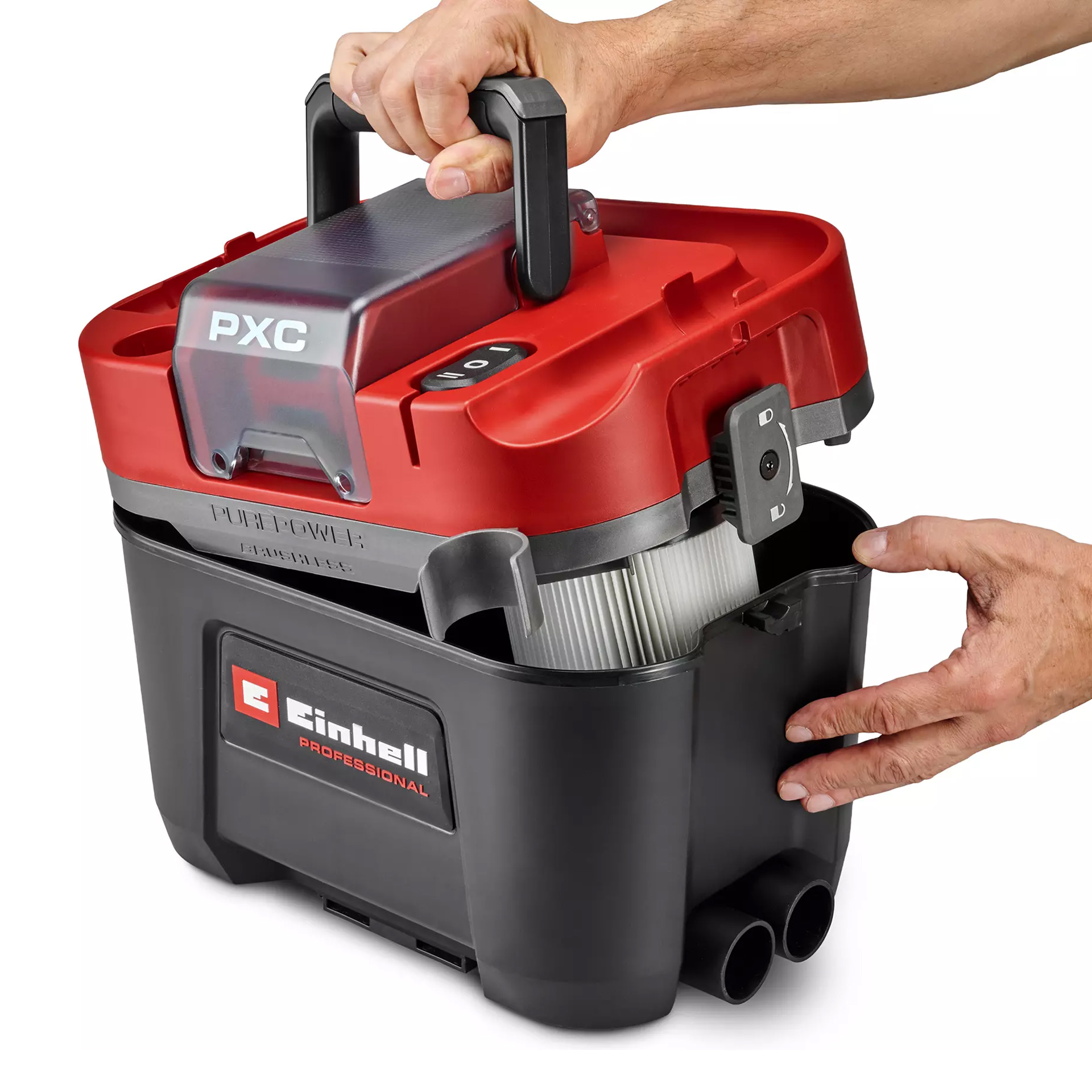 Aspirador Sólidos e Líquidos a Bateria 18V 10L TP-VC 18/10 Li BL L-Solo Einhell