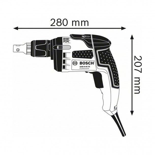 Aparafusadora de Pladur Bosch GSR 6-45 TE 700W Aparafusadora de Pladur Bosch GSR 6-45 TE 700W