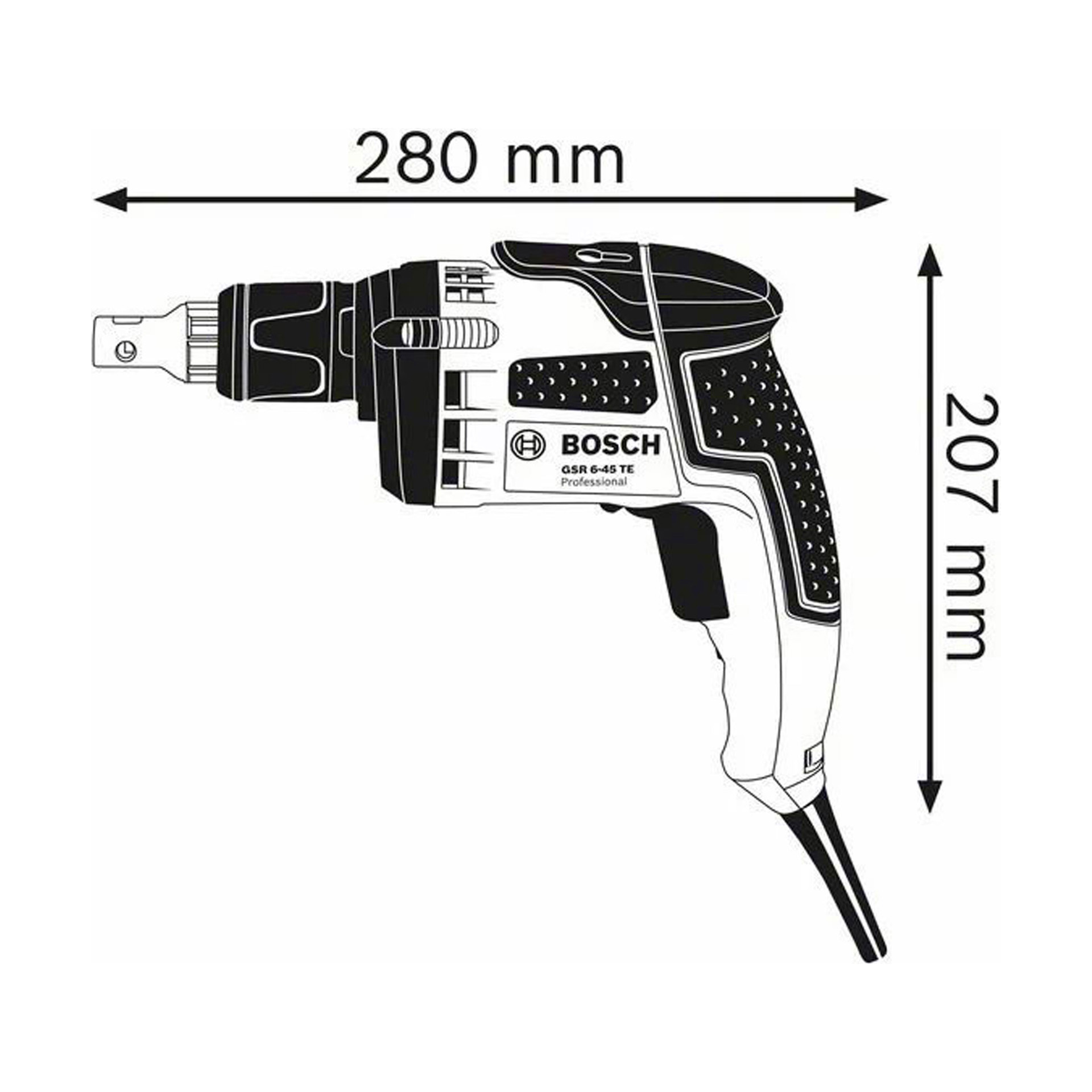 Aparafusadora de Pladur Bosch GSR 6-45 TE 700W