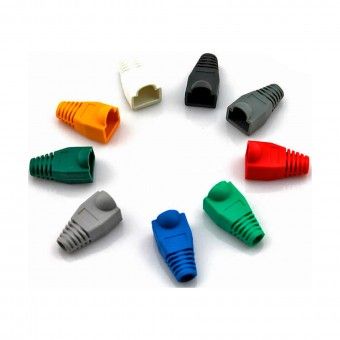 Capas Protetoras para Cabos RJ45 10 Uni
