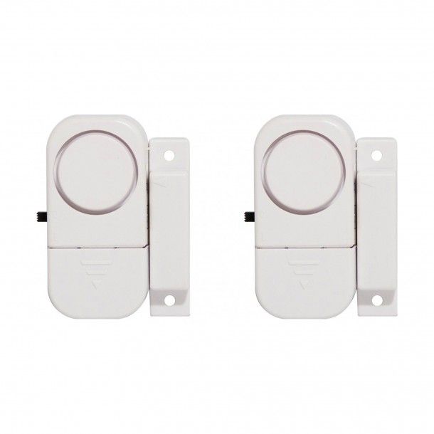 2 Mini Alarmes para Janela/Porta a Bateria 2 Mini Alarmes para Janela/Porta a Bateria