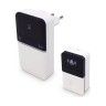 Campainha Sem Fios de Tomada com Comando 220V 100M IP44 PC Campainha Sem Fios de Tomada com Comando 220V 100M IP44 PC
