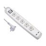Extensão 5 Tomadas com USB e Interruptor Extensão 5 Tomadas com USB e Interruptor