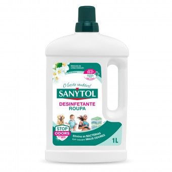 Desinfetante de Roupa Flores Brancas 1L Sanytol Desinfetante de Roupa Flores Brancas 1L Sanytol