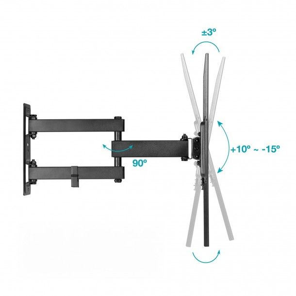 Suporte de TV com Braço Duplo 32 Suporte de TV com Braço Duplo 32