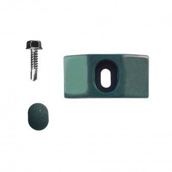 Abraçadeira para Poste de Topo Verde Abraçadeira para Poste de Topo Verde