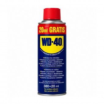 Spray Lubrificante Multiusos Original WD-40 380+20 ml