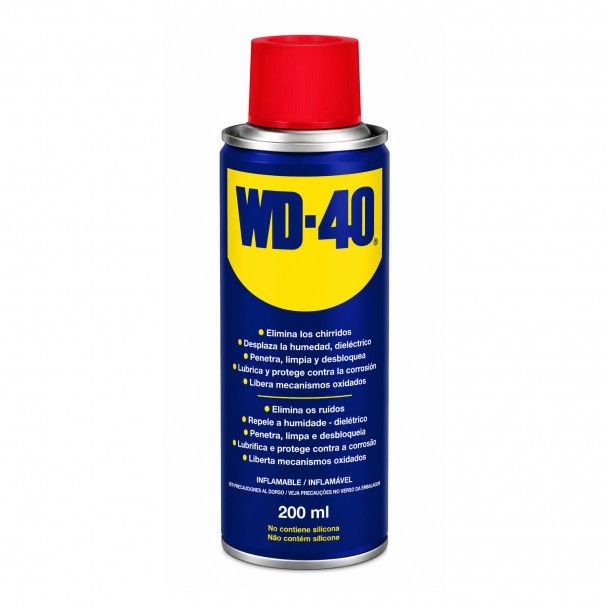 Spray Lubrificante Multiusos 200 ml WD-40 Spray Lubrificante Multiusos 200 ml WD-40