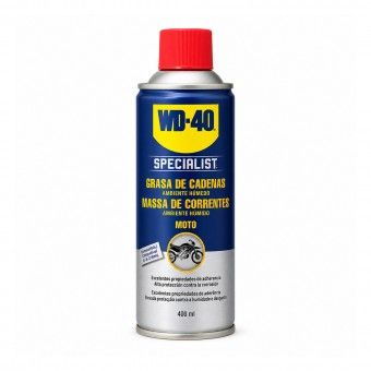 Spray de Massa para Correntes Ambiente H�mido WD-40 Specialist Moto 400 ml