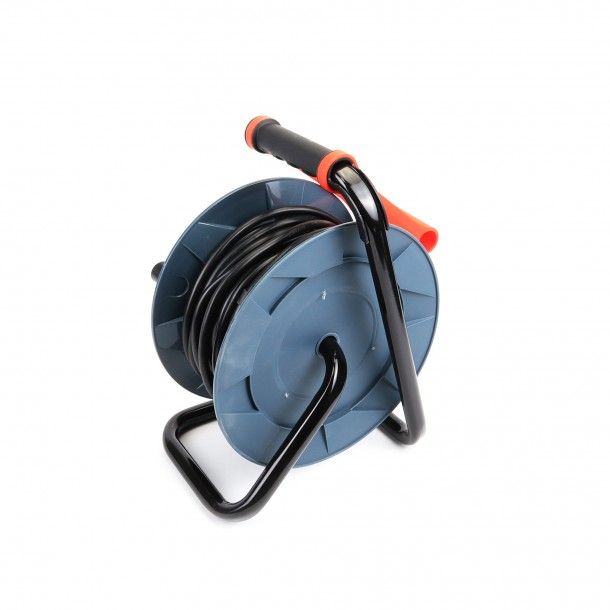 Extensão Elétrica com Enrolador e 4 Tomadas 15M Mader Extensão Elétrica com Enrolador e 4 Tomadas 15M Mader