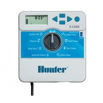 Programador de Rega 4 Esta��es Interior 24V X-Core-401i-E Hunter