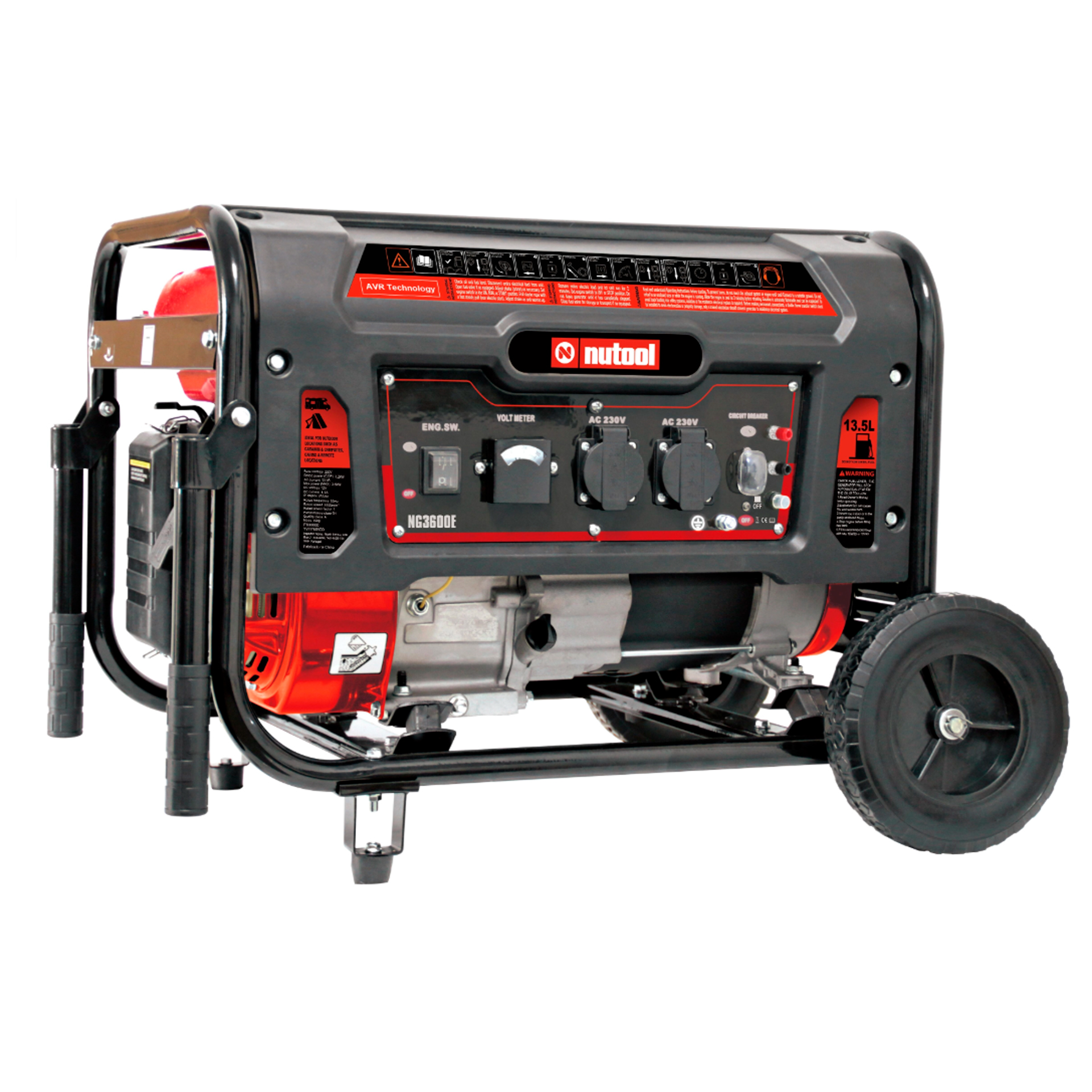 Gerador a Gasolina 3600W AVR NG3600E Nutool