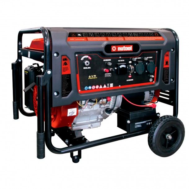 Gerador a Gasolina 6500W 230V AVR NG6500E Nutool Gerador a Gasolina 6500W 230V AVR NG6500E Nutool