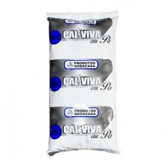 Cal Viva em P� Sodacasa 1Kg