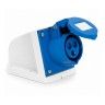 Ficha Industrial 2P+T Fêmea Saliente IP44 16A 230V Azul Ficha Industrial 2P+T Fêmea Saliente IP44 16A 230V Azul