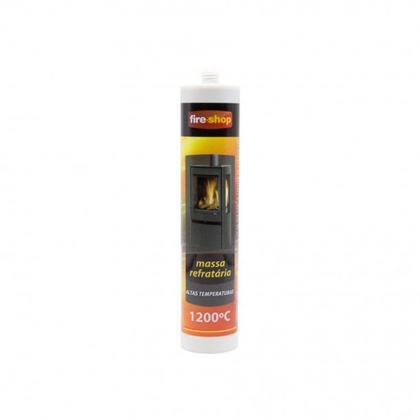 Massa Refratária Alta Temperatura 1200ºC Fireshop 280ml Massa Refratária Alta Temperatura 1200ºC Fireshop 280ml