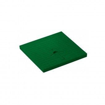 Tampa com Man�pulo Verde 40x40cm Dakota