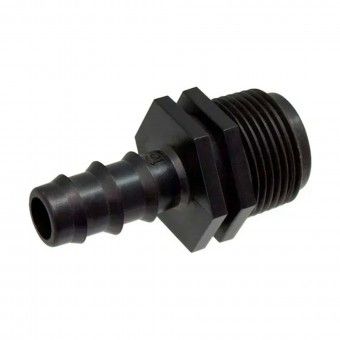 Conex�o Micro Rega Macho 3/4" Sa�da 16mm Blister 1 Aqua Control