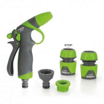 Kit de Pistola de Rega com Acess�rios Pl�stico Blister Vito