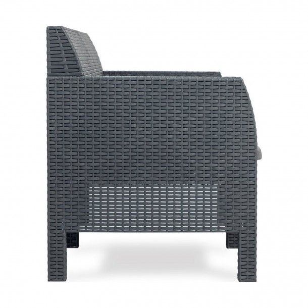 Conjunto de Jardim Mesa e 4 Lugares com Sofá Toomax Conjunto de Jardim Mesa e 4 Lugares com Sofá Toomax