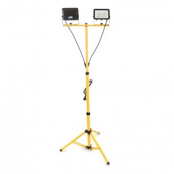 Foco LED Duplo com Trip� 50Wx2 4500Lmx2 Mader