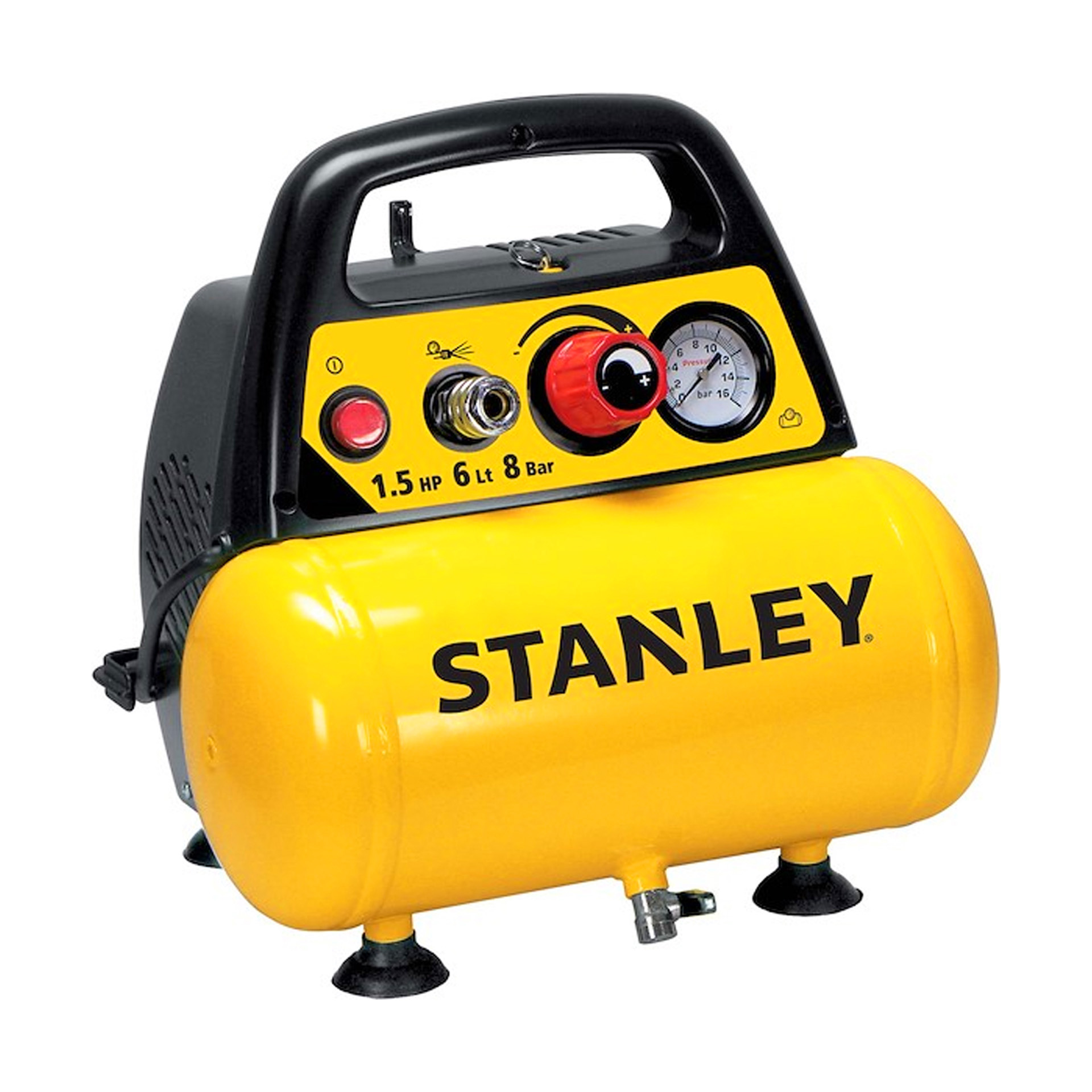 Compressor Sem Óleo 6L 1,5HP Stanley