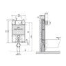 Estrutura para Sanita Suspensa Oli74 Plus Simflex Pneum�tico OLI