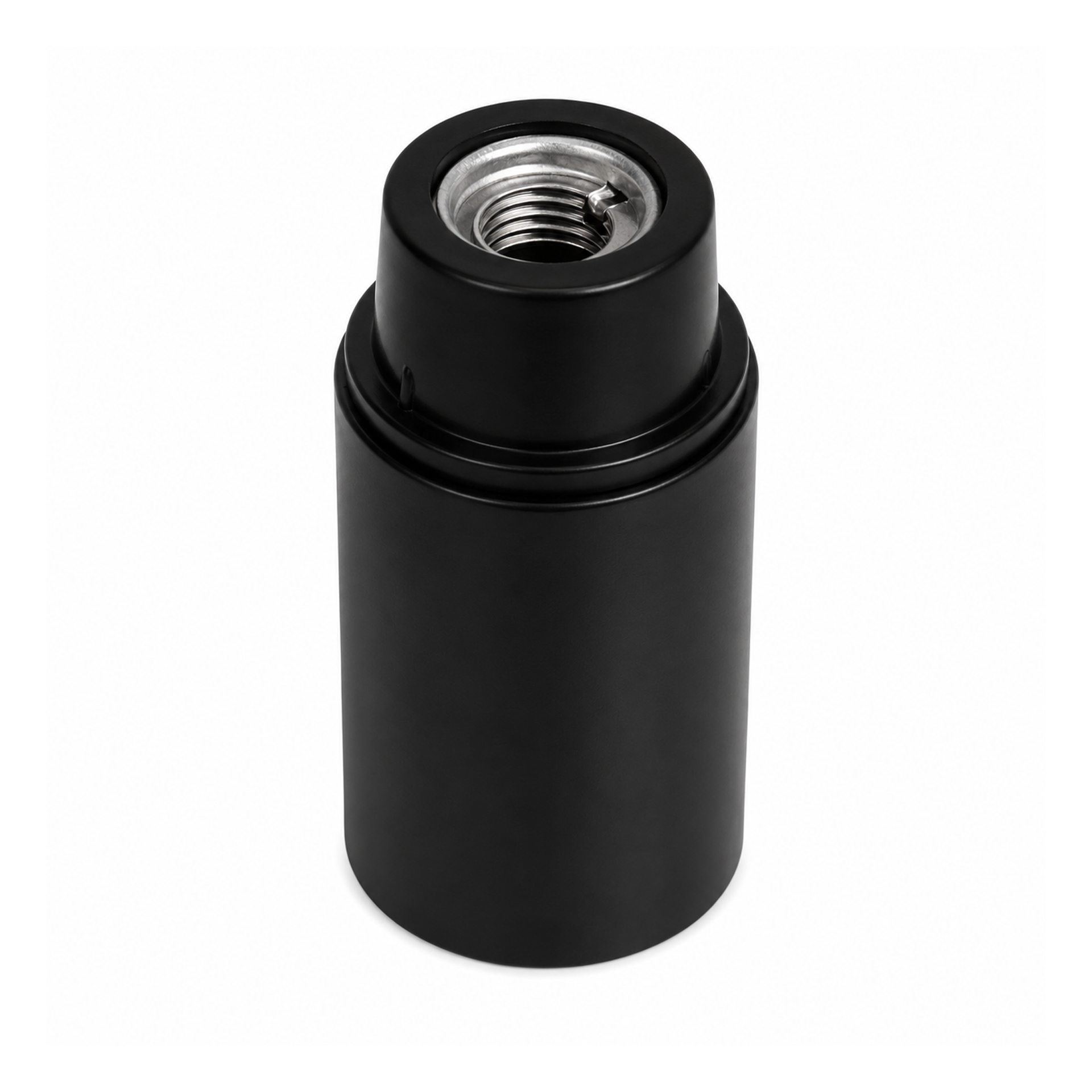 Casquilho para Lâmpada Baquelite E14 Preto GSC