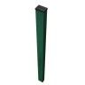 Poste Metálico para Rede Vedação 6x4x103cm Verde Poste Metálico para Rede Vedação 6x4x103cm Verde