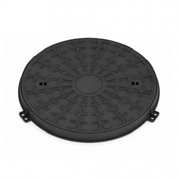 Tampa de Saneamento Redonda 500R 47,5x4cm Ferro Fundido B125