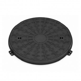 Tampa de Saneamento Redonda 500R 47,5x4cm Ferro Fundido B125 Tampa de Saneamento Redonda 500R 47,5x4cm Ferro Fundido B125