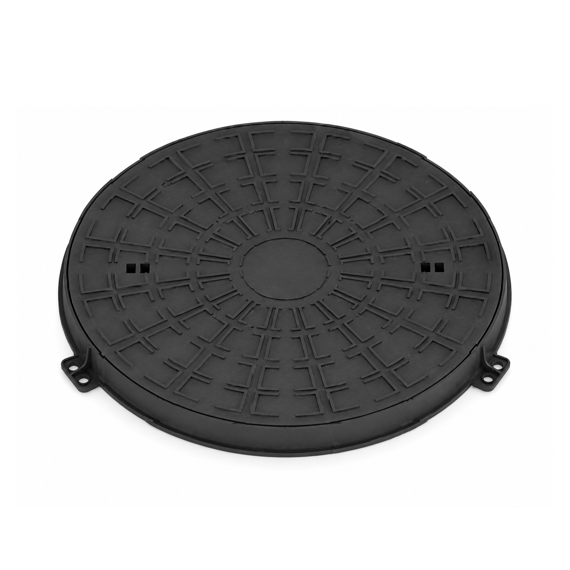Tampa de Saneamento Redonda 500R 47,5x4cm Ferro Fundido B125
