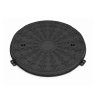 Tampa de Saneamento Redonda 500R 47,5x4cm Ferro Fundido B125