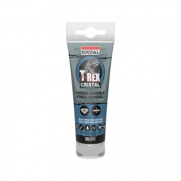 Cola e Veda SMX T-Rex Cristal 125ml Soudal Cola e Veda SMX T-Rex Cristal 125ml Soudal