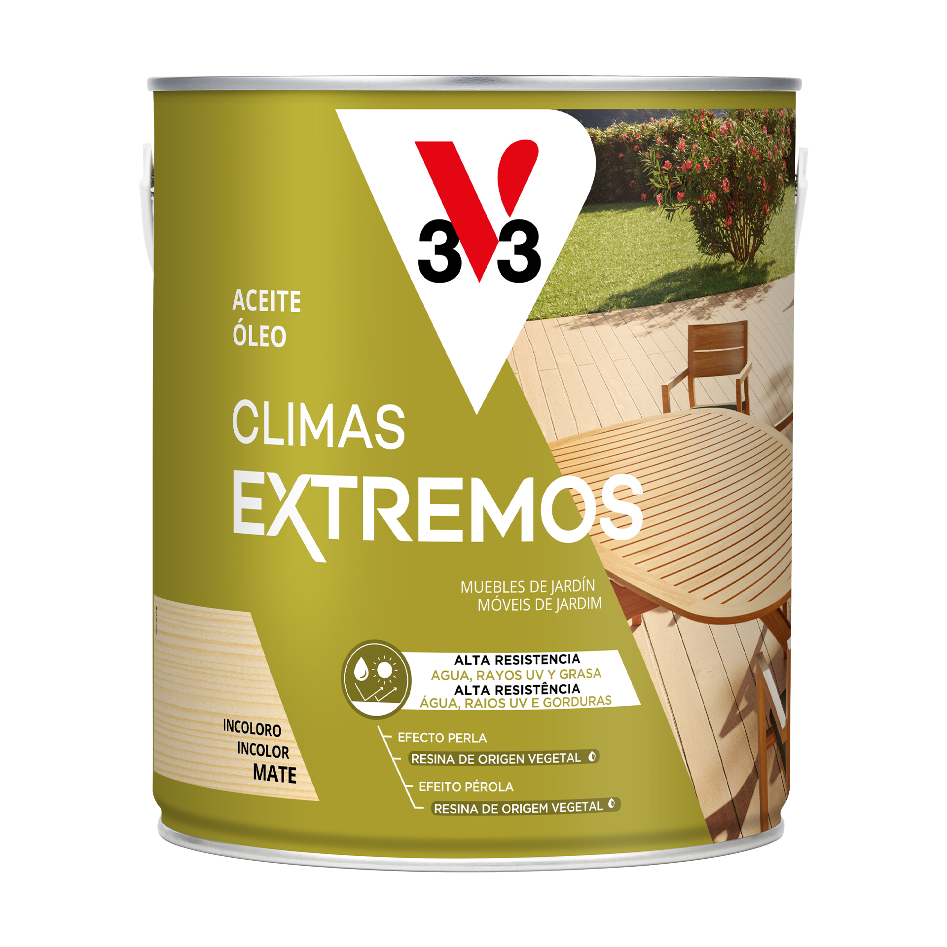 Óleo Teca Mate Incolor Climas Extremos 2,50L V33