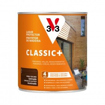 Protetor de Madeira Classic+ Acetinado Carvalho R�stico 0,75L V33