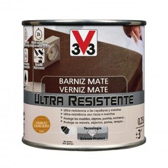 Verniz de Madeira Ultra Resistente Mate Cerejeira 0,25L V33 Verniz de Madeira Ultra Resistente Mate Cerejeira 0,25L V33