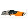 X-Ato Dobrável CarbonMax Fiskars X-Ato Dobrável CarbonMax Fiskars