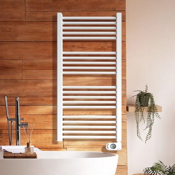 Toalheiro Elétrico 750W Branco Noor HJM Toalheiro Elétrico 750W Branco Noor HJM