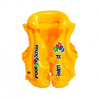 Colete Insufl�vel Infantil Amarelo