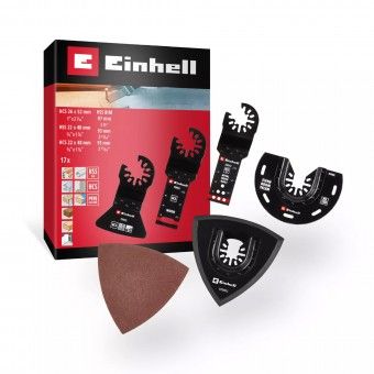 Conjunto de 17 Peças Multiferramenta Einhell Conjunto de 17 Peças Multiferramenta Einhell