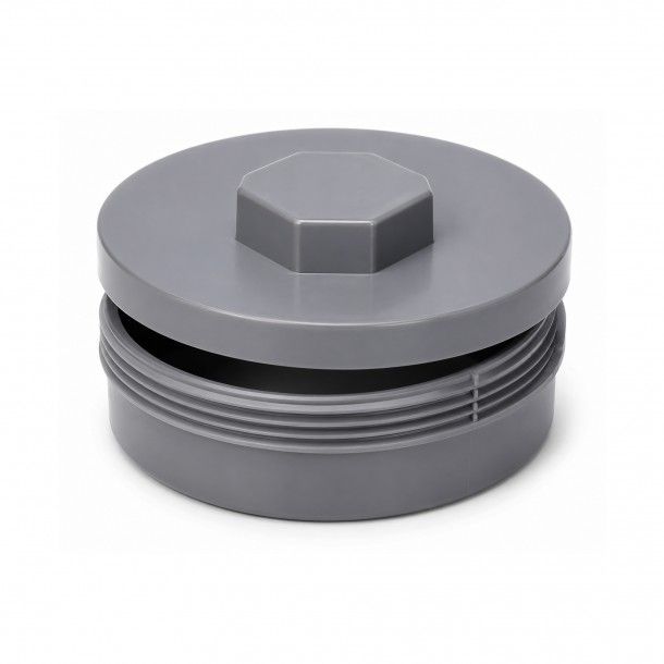 Tampão Visita Macho PVC 75mm Tampão Visita Macho PVC 75mm